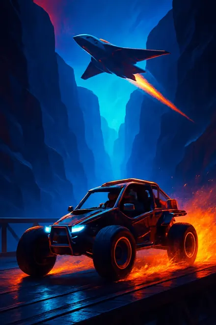 Warmerise: Red vs Blue key art